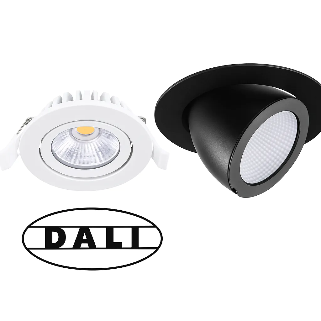 Faretti LED da incasso | Dimmerabili con Dali