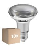 Confezione Multipack 10x Ledvance  Performance Faretti LED E27 R80 8.5W 670lm 36D - 827 Bianco Molto Caldo | Sostitutiva 100W