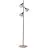 Brilliant Lampada Post Avia Metallo Legna Nero | 380mm - Adatto per 3x E14