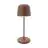 Eglo Lampada Da Tavolo Mannera-S Aluminium Arrugginito 1W 170lm - 825-830-840 CCT | IP54 - Touch Dimmerabile - USB-C