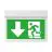 Noxion LED Luce d'emergenza | Montaggio a parete/soffitto  | 3.5W | 3H incl. Cartello in PVC a 4 direzioni