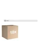 Confezione Multipack 10x Philips MASTER LED T8 (EM/Mains) Ultra Output 20W 3400lm - 830 Luce Calda -  | 150cm - Sostitutiva 58W